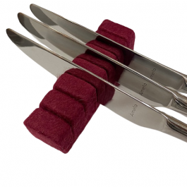Rouleau Bordeaux: Coupon de tissu feutre anti-oxydant autocollant pour  couvrir la base du tiroir (70 x 45 cm)